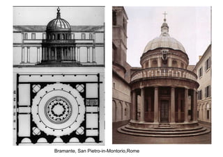 Bramante, San Pietro-in-Montorio,Rome
 
