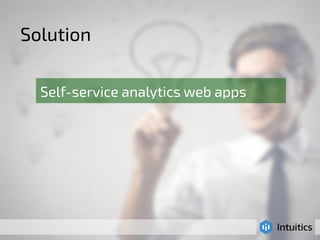 Solution 
Self-service analytics web apps 
 