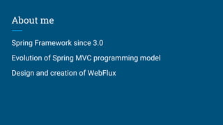 Reactive Guide for Spring MVC - Rossen Stoyanchev | PDF