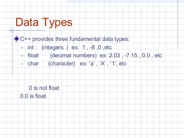 C++ chapter 2