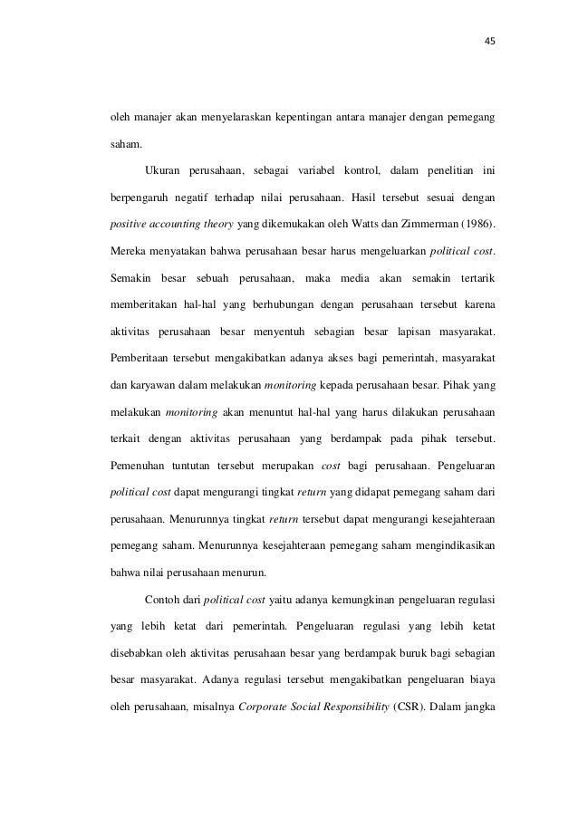 Tesis: pengaruh kecakapan manajerial terhadap nilai 