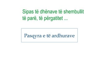 Pasqyra e të ardhurave
Sipas të dhënave të shembullit
të parë, të përgatitet ...
 