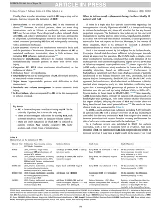 Doe Rrt Consensus on Diagnosis and Treatment of Acute Kidney Injury (AKI) | PDF