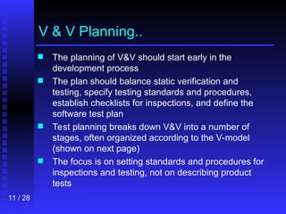 S_22.ppt verification and validation in software testing | PPT