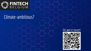 Climate-ambitious?
Do get in touch!
 