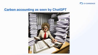 Carbon accounting as seen by ChatGPT
 