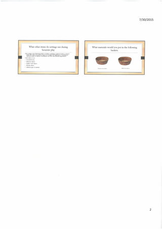 Page 2 of 2 Handout on Importance of Heuristic play