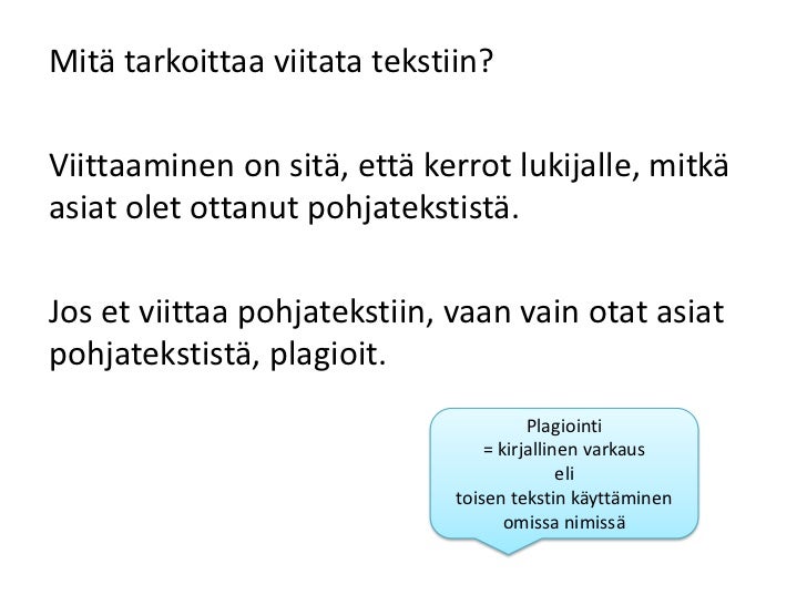 Referaatti essee