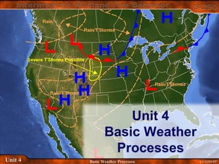 4-1-S290-EPUnit 4 Basic Weather Processes
Unit 4
Basic Weather
Processes
 