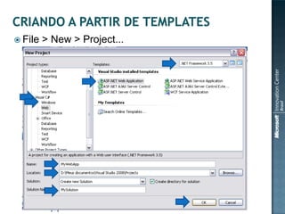  File   > New > Project...
 