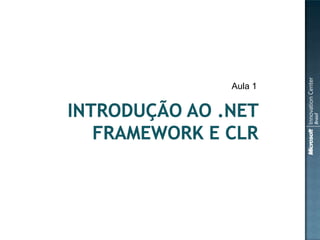 Aula 1
 