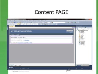 Content PAGE
 