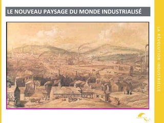 LARÉVOLUTIONINDUSTRIELLE
LE NOUVEAU PAYSAGE DU MONDE INDUSTRIALISÉ
 