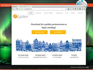 ALTERNATIVE	
  CURRENCIES
 