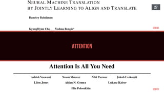 ATTENTION
27
#
[2014]
[2017]
 