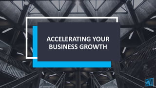 ACCELERATING YOUR
BUSINESS GROWTH
 