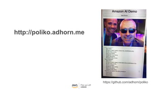 http://poliko.adhorn.me
https://github.com/adhorn/poliko
 