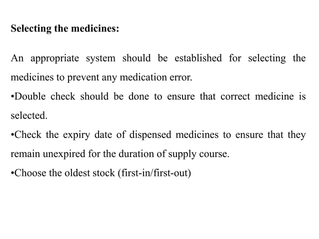 Which Of The Following Practices Of Dispensing Single Service Drug Dispensing Practices | PPT