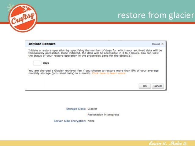 aws glacier for personal backup