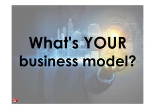 35© Copyright Society3 Refugee Accelerator 2016
#Society3
How do you do
your business
How do you price your products
How do you charge your customers
How do you deliver your products
How do you compose your offerings
What vendors are part of the offering
What providers do you involve
What is the service offering
 