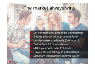 43© Copyright Society3 Refugee Accelerator 2016
#Society3
BlueRoads
Is the lead distribution process with BlueRoads
saving a technology vendor time and money?
Can an untrained reseller in a small town use
the product without training
Can lead data be uploaded from any
spreadsheet like right at an exhibition
Do we support our vision with the product we
offer
Exam
ple
 