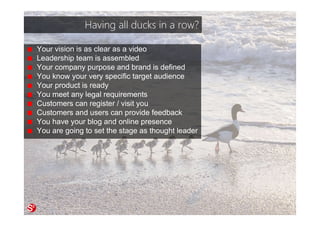 67© Copyright Society3 Refugee Accelerator 2016
#Society3
Society3
Organizing attractive events
Provide valuable insights for startups
Attracting investors with an all new business
model with an unusual exit strategy
Building a European presence by being there
Exam
ple
 