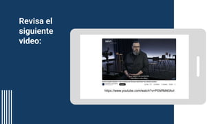 Revisa el
siguiente
video:
https://www.youtube.com/watch?v=P0tWlM40AvI
 