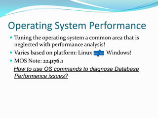 Oracle R12 EBS Performance Tuning | PDF