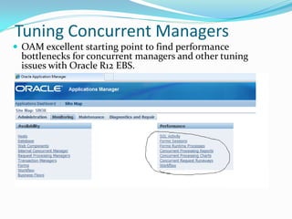 Oracle R12 EBS Performance Tuning | PDF