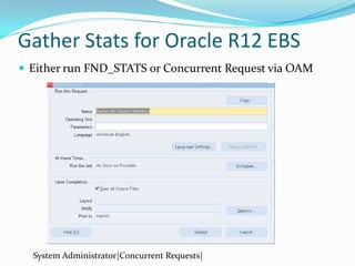 Oracle R12 EBS Performance Tuning | PDF