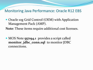 Oracle R12 EBS Performance Tuning | PDF