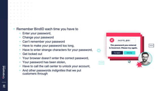 23
Primary Login
Decrease Failure
More than 40%
Secondary
Authentication
Reduce MFA
50%+
Instant Account Recovery
<30 Seco...