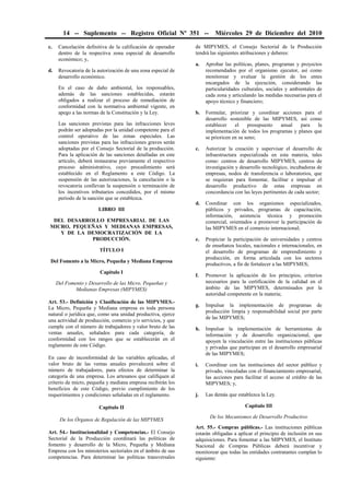 Codigo de la Producción Ecuador COPCI | PDF