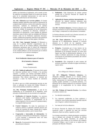 Codigo de la Producción Ecuador COPCI | PDF