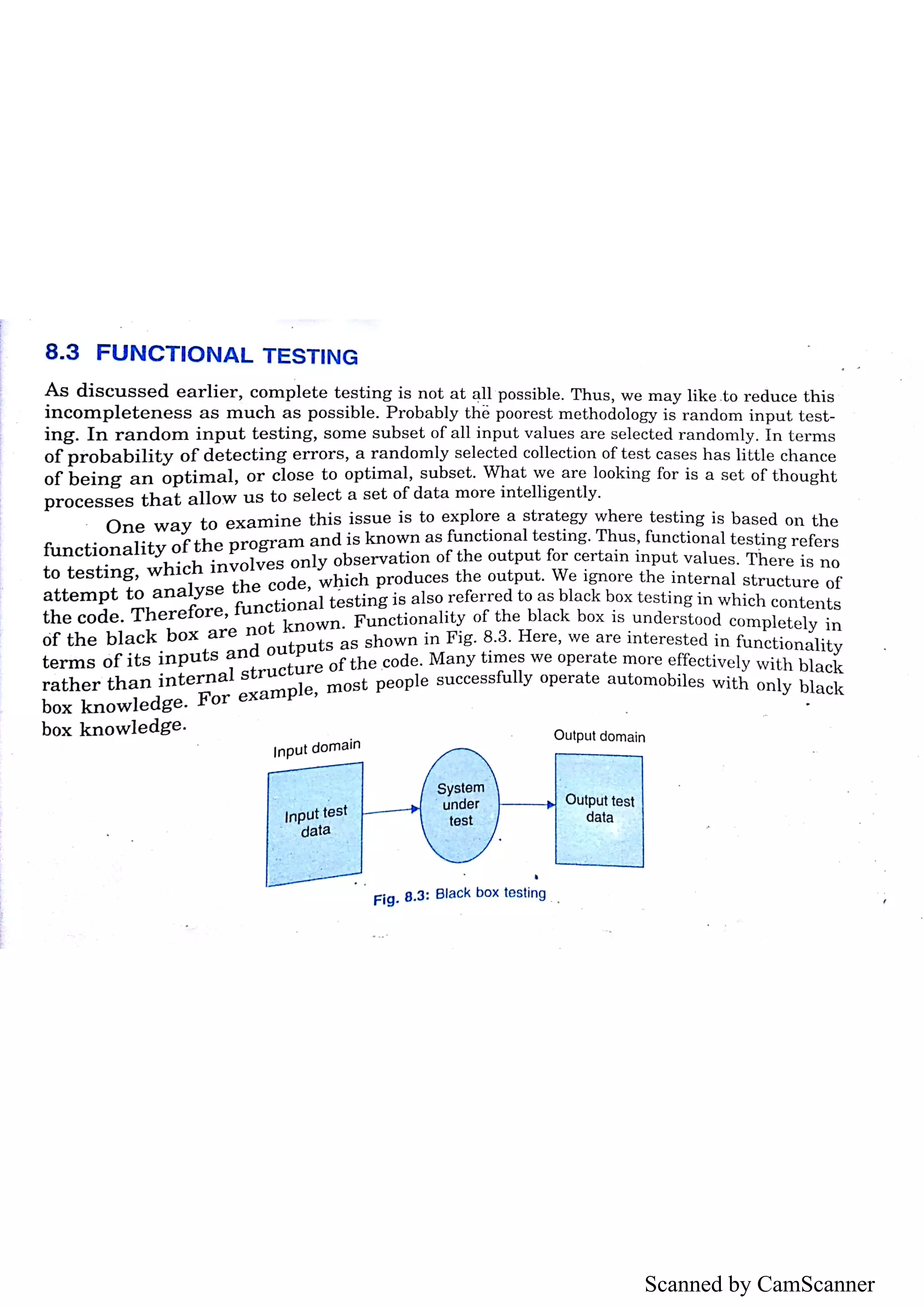 Unit 1 Software Testing (HANDWRITTEN+PRINTED NOTES) | PDF