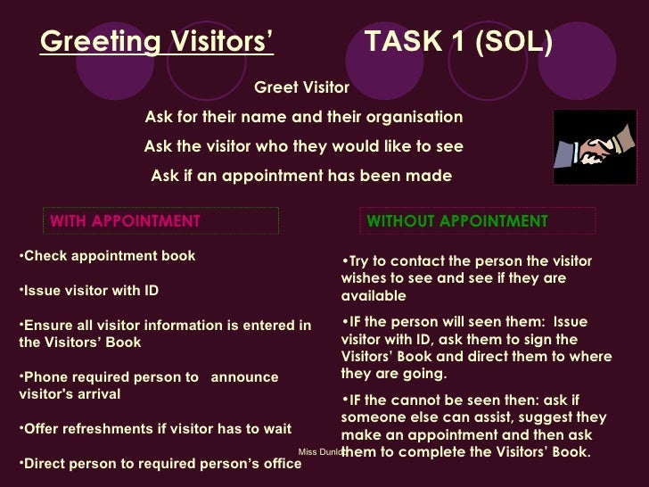 S3 Administration Reception