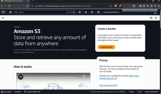 Amazon Web Services S3 (Simple Storage Service) Bucket Hands on | PDF