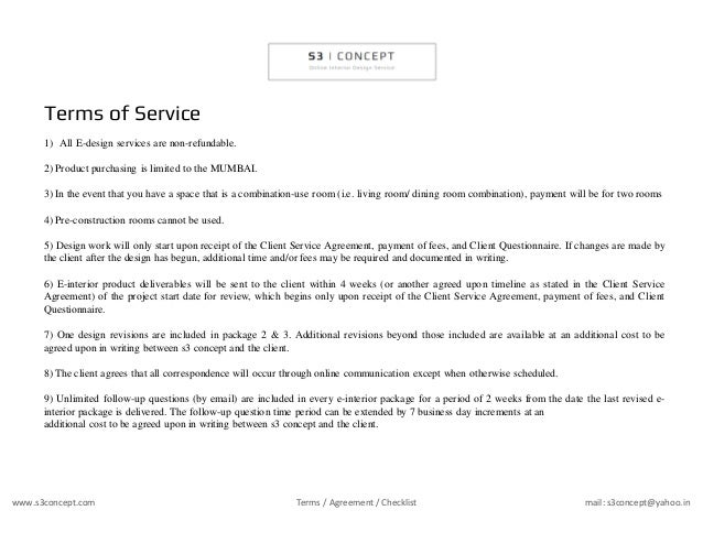 questionnaire for interior design clients