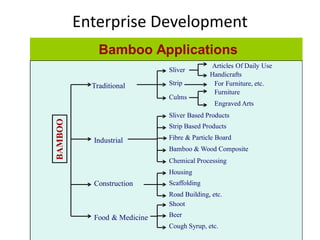 Bamboo Value-Chain Development: INBAR-led Bamboo livelihoods ...