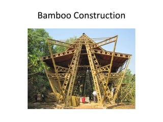 Bamboo Value-Chain Development: INBAR-led Bamboo livelihoods ...