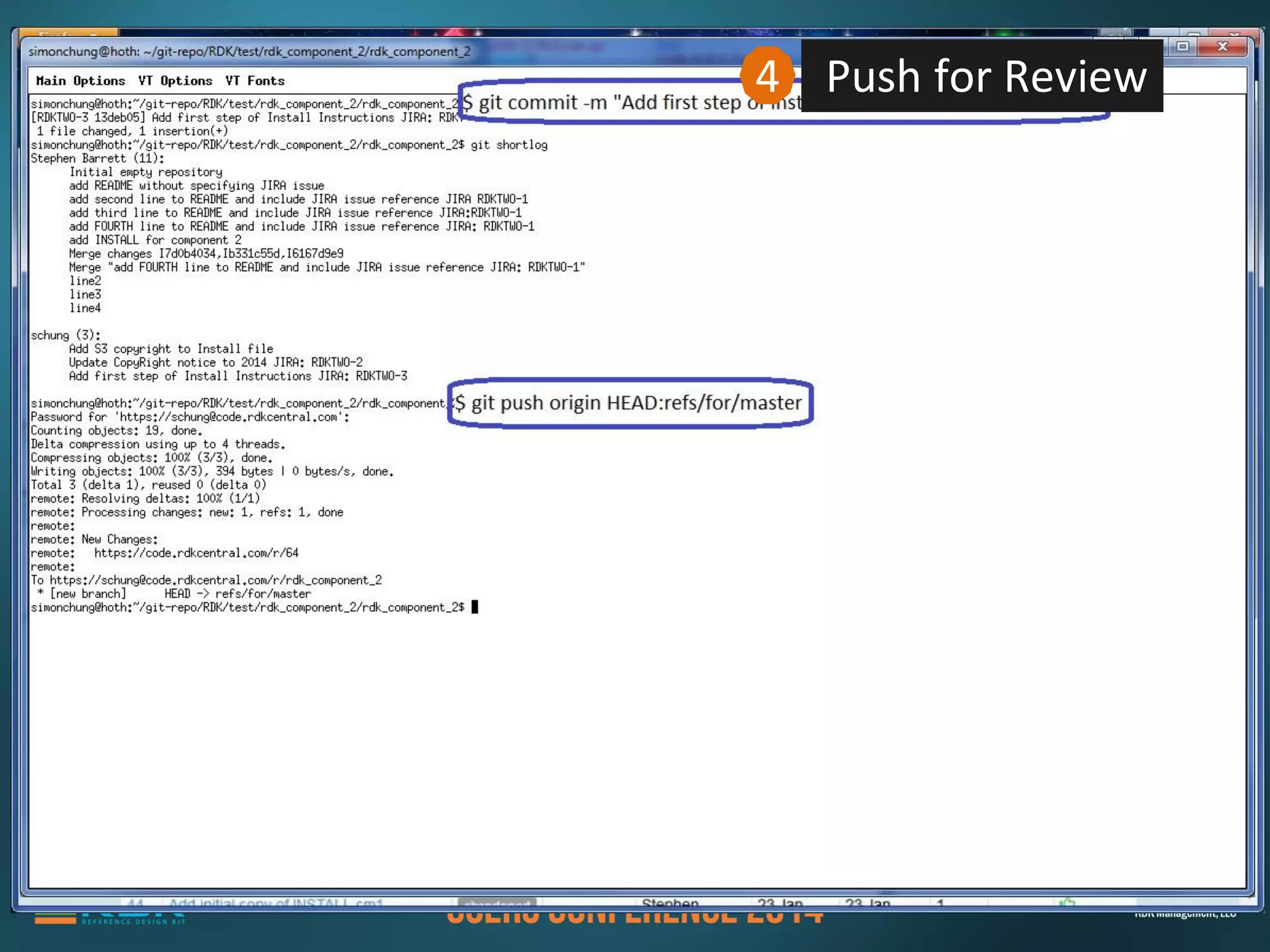 CMF Contributions
Contributors
CMF
Gerrit
CMF
Git
Repos
Jira
Open ticket1
Git
Clone
Clone2
CMF Web Portal
2 Git Clone
 