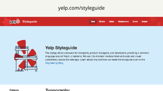 yelp.com/styleguide
 