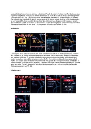 Review sur Samsung Yepp YP-S3 - Moveplayer