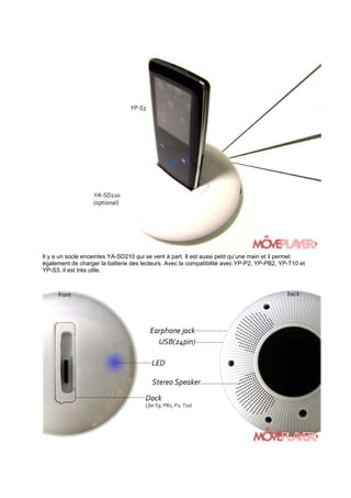 Review sur Samsung Yepp YP-S3 - Moveplayer