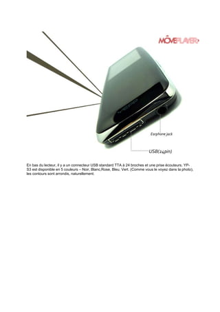 Review sur Samsung Yepp YP-S3 - Moveplayer