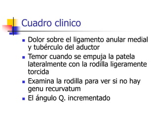 Lesiones de la rodilla | PDF