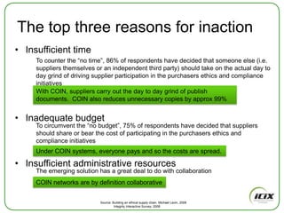 We hope the auditor doesn’t notice all the missing supplier informationThe SortedWe are COINing it.It’s inexpensive