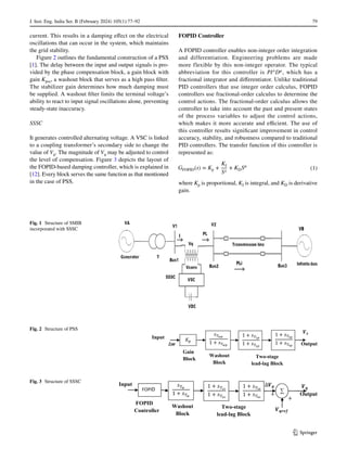 Enhancing Power System Stability Using Fractional-Order PID Controllers ...