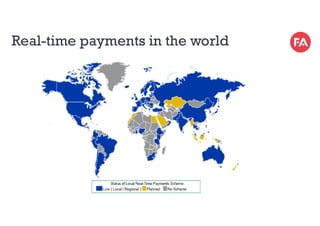 Real-time payments in the world
 