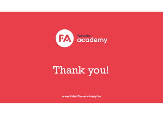 Thank you!
www.febelfin-academy.be
 